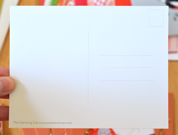 Springtime Visitor Postcard - Set of 12