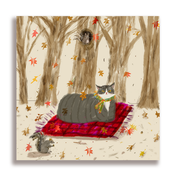 Fall Friends - Square Card