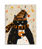 Halloween Kitty Card Set- Mixed Set of 10