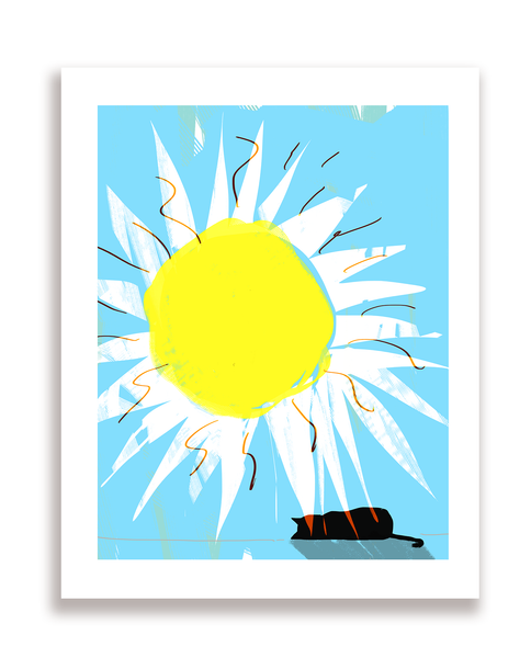 Sun Baby - Cat Print