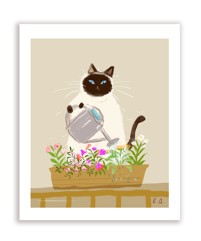 Garden Friend-  Fine Art Print