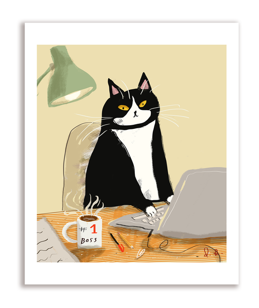 Boss Baby - Back to Work - Fine Art Print