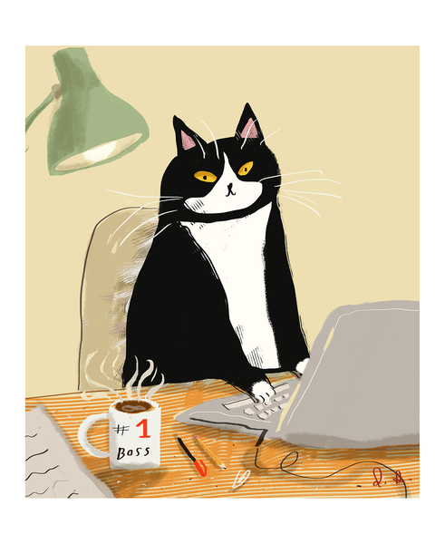 Boss Baby - Back to Work - Fine Art Print