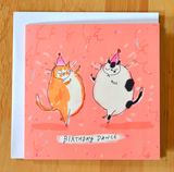 Birthday Dance - Square Card