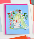 Beyonce Cat Card - New Baby