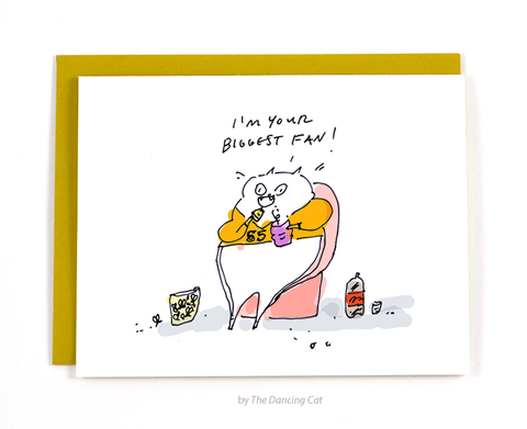I'm your biggest fan Card