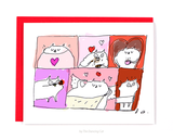 Valentine Cat Card - Day of Love