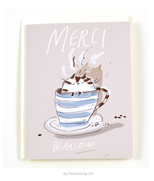Merci Beaucoup - Thank You Card