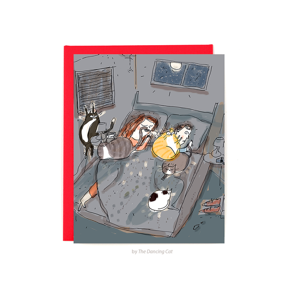 A Good Night's Rest Cat Card