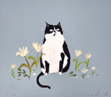 Country Cat - The Nature Lover - Cat Print
