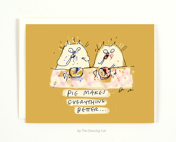 Pie Cats Card