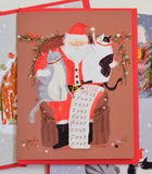 Christmas Cat Card - All I Want for Christmas is... Food