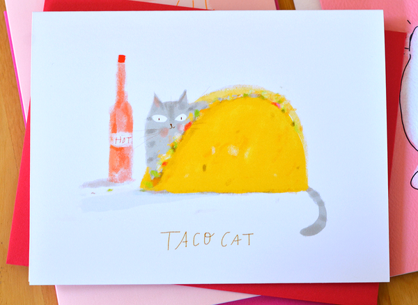Taco Cat Card