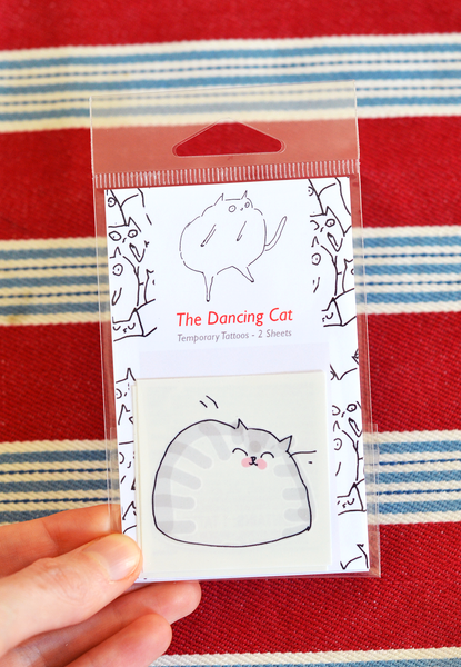 Mixed Set of Cat Tattoos - 3 Tattoo Sets