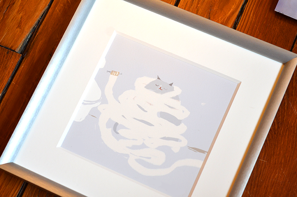 TP Time - Cat Print