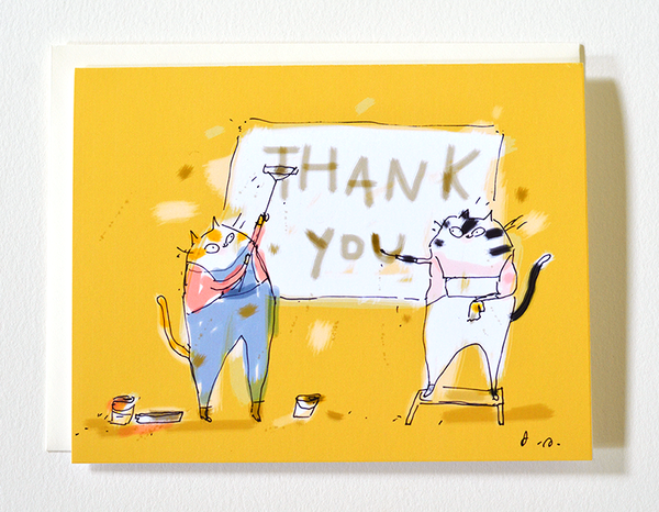 Thank You Card - Sign Painters