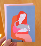 Cat Lady Card