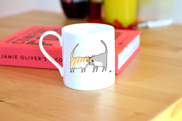Headbutt Cat Mug