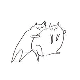 Cat Squeeze- Fine Art Print