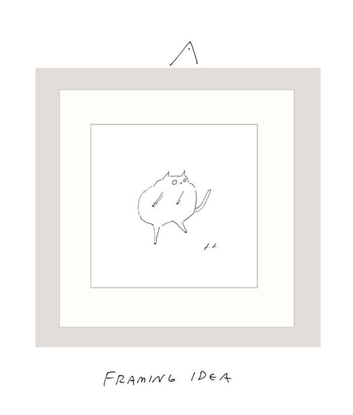 The Dancing Cat Print