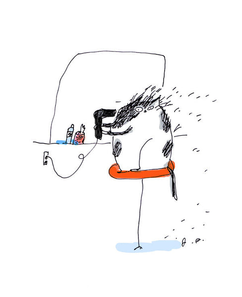 The Groomer - Cat Print