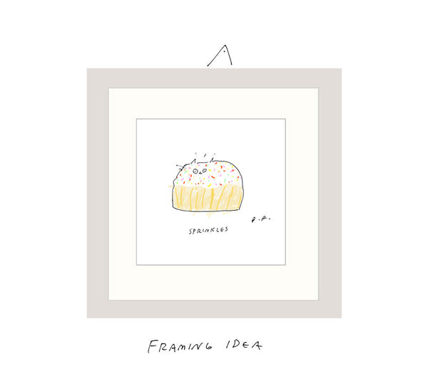 Sprinkles- Cat Print