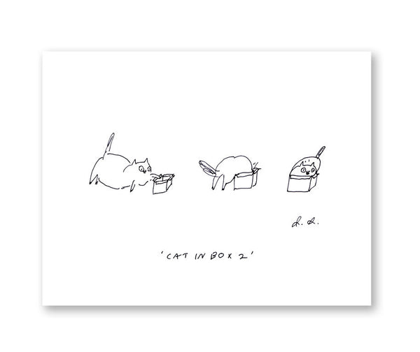 Cat in Box 2 Print