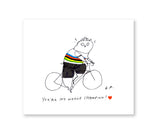 You're my world champion - Bike Print