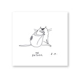 The Bather- Cat Print