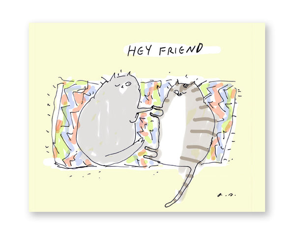 Hey Friend - Thinking of You card