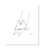 Free Spirit - Cat Art - Funny Cat print