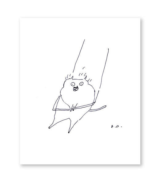 Free Spirit - Cat Art - Funny Cat print
