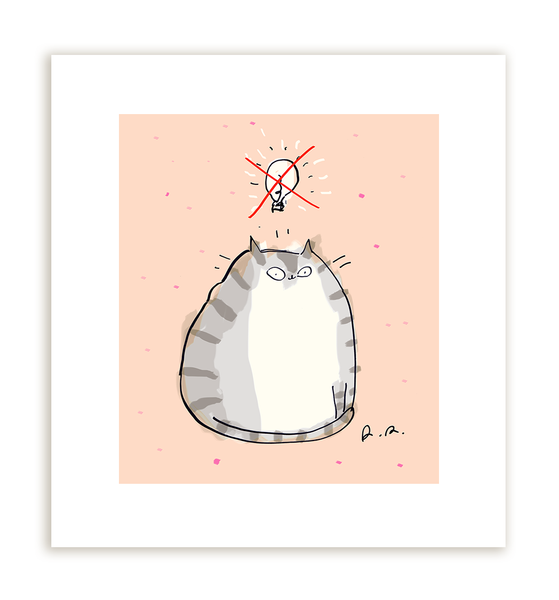 No Idea - Cat print