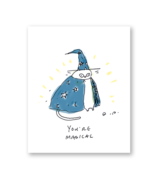 You're Magical Cat Card