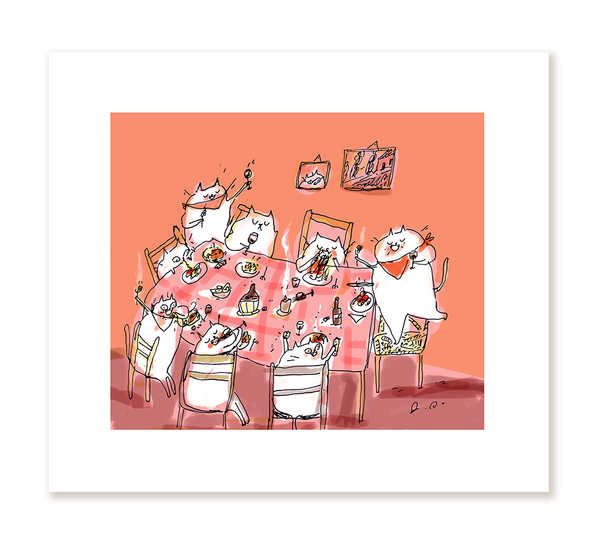 Pasta Night Print