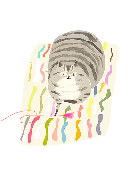 Rug Cat - New Print