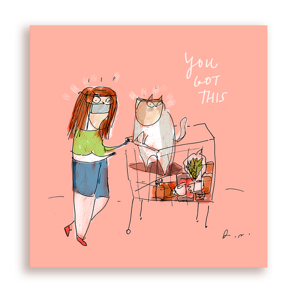 Grocery Store Run - You Got This Card